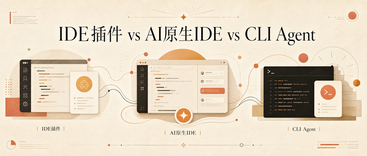 AI编程Agent的三种形态